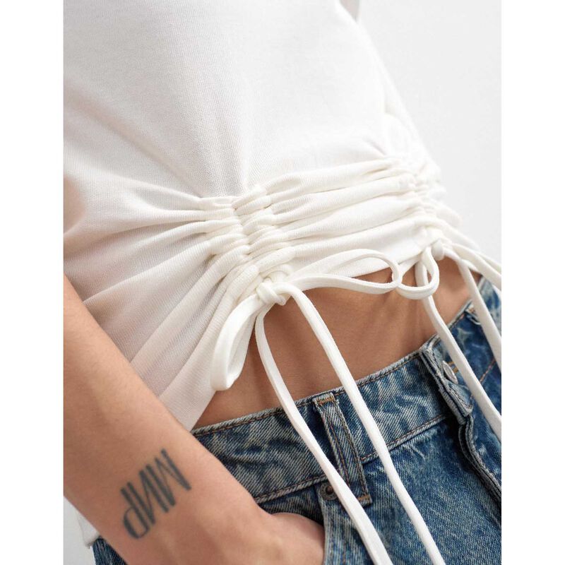 TOPSHOP Malle Detail T-Shirt image number 2